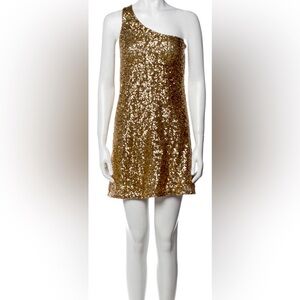 Beautiful gold party dress from a good brand, brand new, size S
